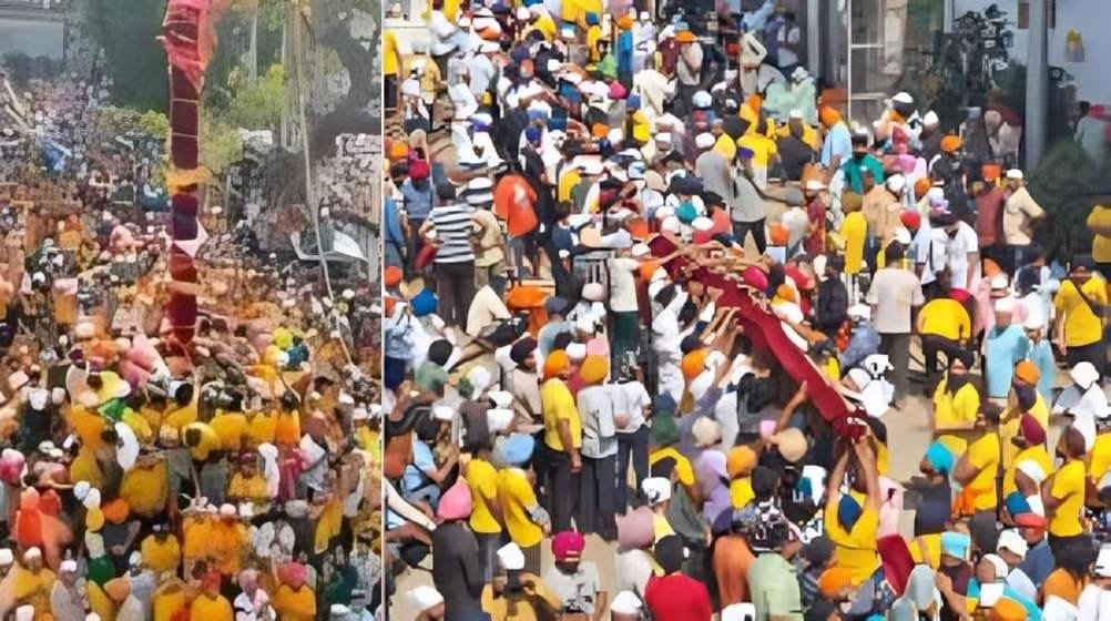 देहरादून: शनिवार को श्री झंडेजी के आरोहण के साथ ऐतिहासिक झंडा मेला शुरू