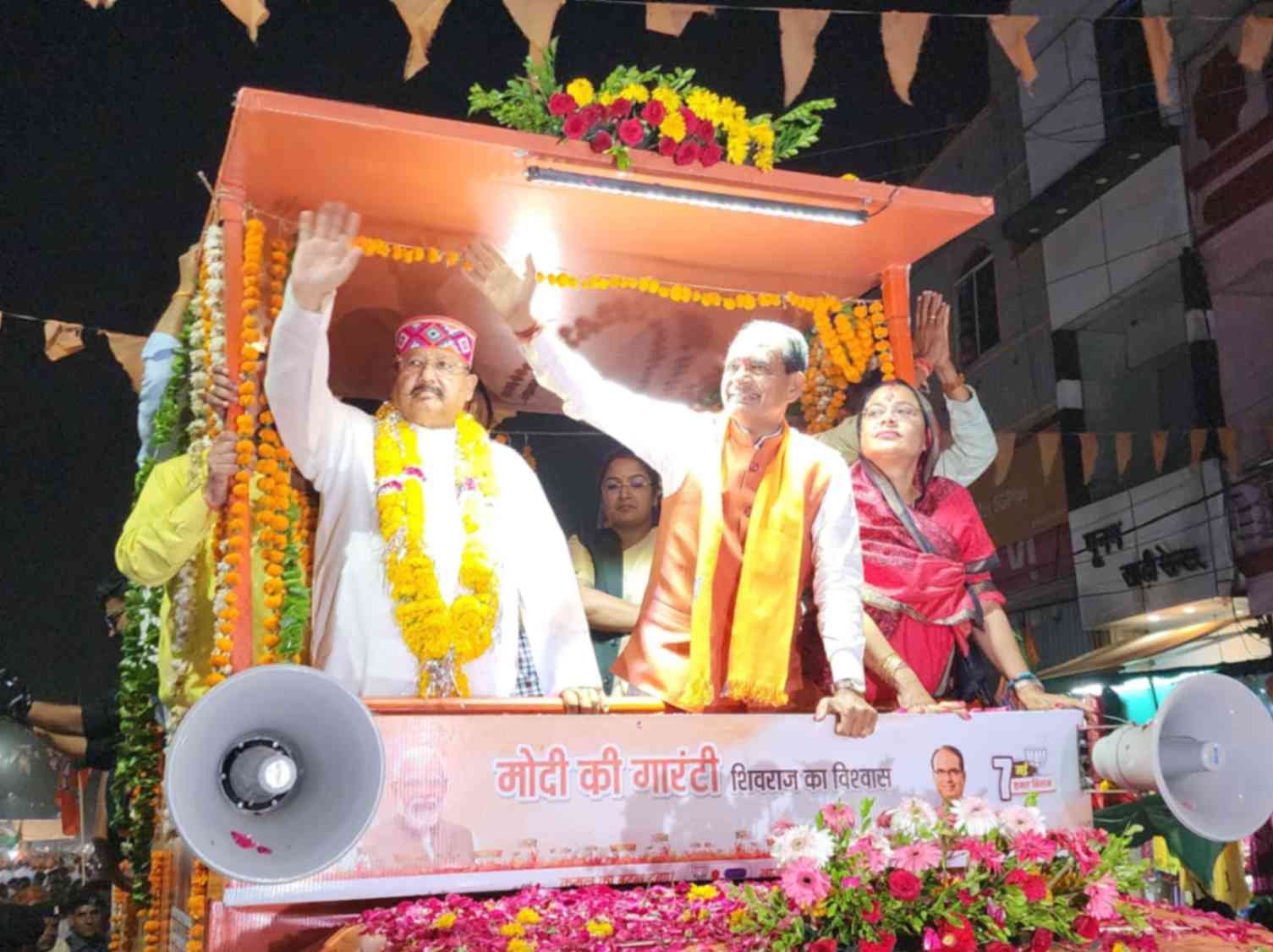 भाजपा का संकल्प पत्र भारत को विकसित राष्ट्र बनाने की गारंटी महाराज