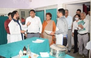 स्वास्थ्य सचिव डा० आर राजेश कुमार