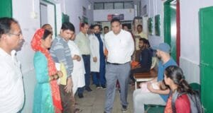 स्वास्थ्य सचिव डा० आर राजेश कुमार