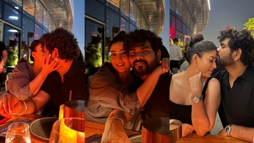 नयनतारा ने विग्नेश शिवन के जन्मदिन पर उन्हें चूमा, तस्वीरें शेयर कीं: मैं तुमसे शब्दों से परे प्यार करती हूं