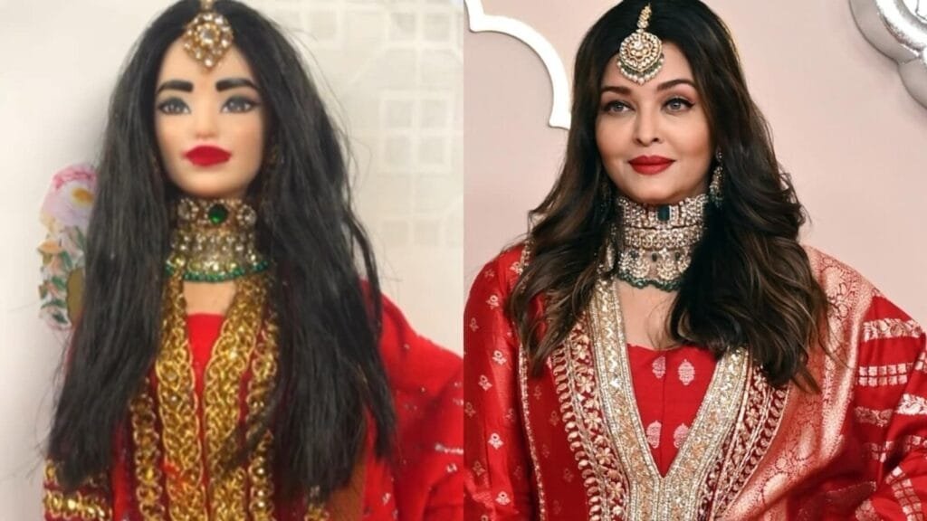 अनंत अंबानी की शादी में ऐश्वर्या राय की गुड़िया से प्रेरित होकर एक ‘ऐश्वर्या राय डॉल’ वायरल हो रही है। देखें | ट्रेंडिंग