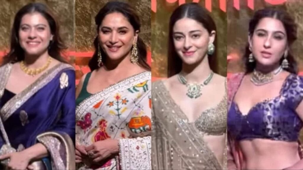 काजोल, माधुरी दीक्षित, अनन्या पांडे, सारा अली खान अंबानी गणेशोत्सव में एथनिक आउटफिट में नजर आईं। देखो | बॉलीवुड