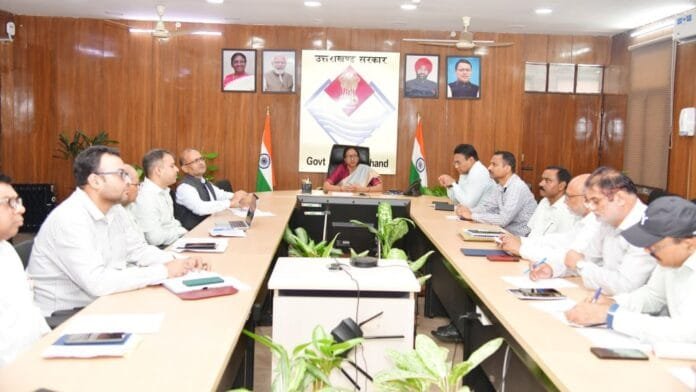 एसडीआरएफ के तहत होने वाले सुरक्षात्मक कार्याे में समयबद्धता को प्राथमिकता देंः मुख्य सचिव राधा रतूडी एसडीआरएफ के तहत होने वाले सुरक्षात्मक कार्याे में समयबद्धता को प्राथमिकता देंः मुख्य सचिव राधा रतूडी