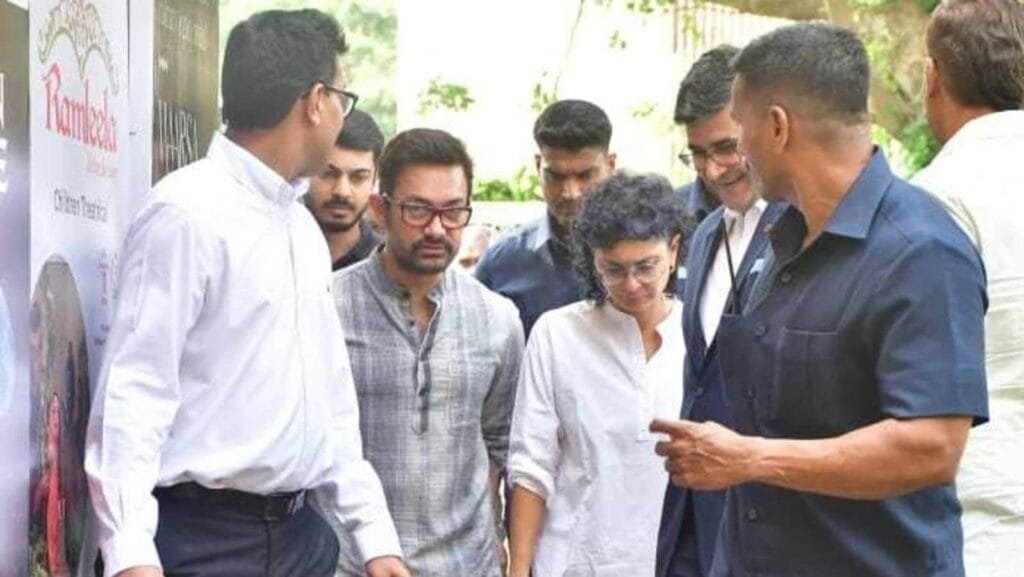 रतन टाटा के अंतिम संस्कार में, आमिर खान, किरण राव ने आइकन को अंतिम सम्मान दिया: ‘यह पूरे देश के लिए दुखद दिन है’ | बॉलीवुड