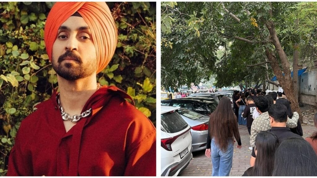 दिलजीत दोसांझ के दिल्ली कॉन्सर्ट में शामिल होने के लिए जेएलएन स्टेडियम में प्रशंसकों की भीड़ उमड़ पड़ी, कार्यक्रम स्थल के बाहर कई किलोमीटर लंबी लाइनें लग गईं