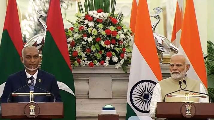 ‘भारत ने हमेशा मालदीव के लिए पहले उत्तरदाता की भूमिका निभाई है’: पीएम मोदी ने मुइज्जू से कहा | घड़ी ‘भारत ने हमेशा मालदीव के लिए पहले उत्तरदाता की भूमिका निभाई है’: पीएम मोदी ने मुइज्जू से कहा | घड़ी