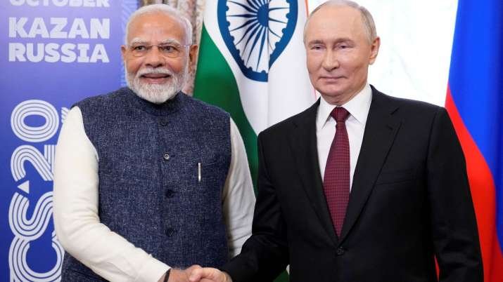 ‘भारत शांति लाने में मदद के लिए हमेशा तैयार है’: कज़ान में द्विपक्षीय बैठक के दौरान पीएम मोदी ने पुतिन से फिर कहा | घड़ी ‘भारत शांति लाने में मदद के लिए हमेशा तैयार है’: कज़ान में द्विपक्षीय बैठक के दौरान पीएम मोदी ने पुतिन से फिर कहा | घड़ी
