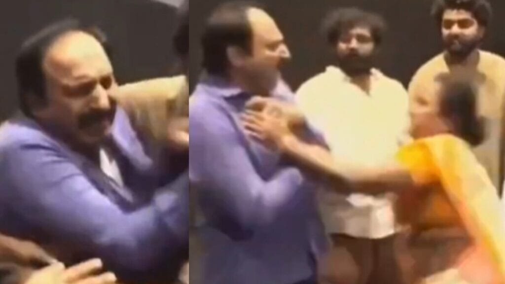 थिएटर में अभिनेता एनटी रामास्वामी पर महिला ने आरोप लगाया, लव रेड्डी में खलनायक की भूमिका के लिए उन्हें थप्पड़ मारा। वायरल वीडियो | रुझान