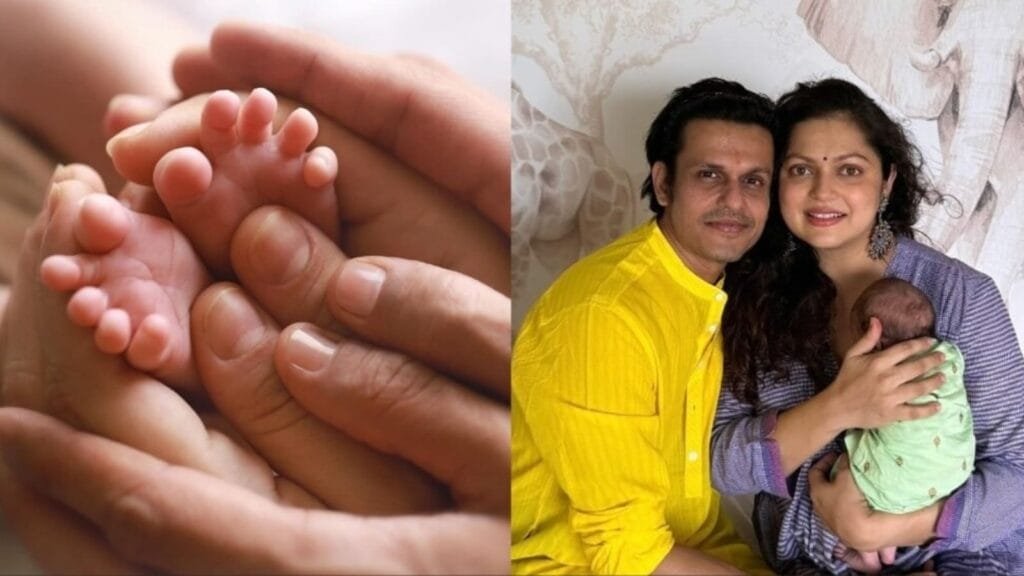दृष्टि धामी और पति नीरज खेमका ने बेटी का नाम लीला बताया, शेयर की मनमोहक तस्वीर