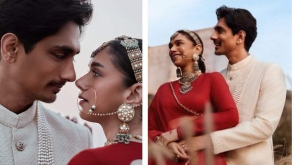 विदेशी शादी के फोटोशूट की अनदेखी तस्वीरों के साथ अदिति राव हैदरी, सिद्धार्थ ने ‘मणिरत्नम की प्रेम फिल्म’ का खुलासा किया