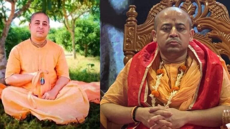 बांग्लादेश खुफिया विभाग ने इस्कॉन नेता कृष्णा दास प्रभु को ढाका हवाई अड्डे पर हिरासत में लिया: रिपोर्ट बांग्लादेश खुफिया विभाग ने इस्कॉन नेता कृष्णा दास प्रभु को ढाका हवाई अड्डे पर हिरासत में लिया: रिपोर्ट