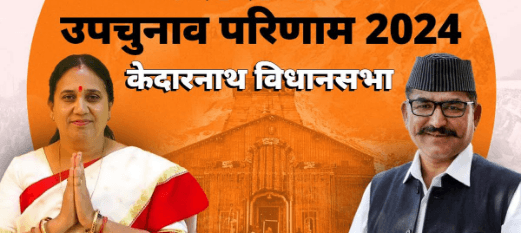 केदारनाथ विधानसभा उपचुनावः भाजपा प्रत्याशी आशा नौटियाल ने कांग्रेस प्रत्याशी मनोज रावत को 5623 वोटों से हराया केदारनाथ विधानसभा उपचुनावः भाजपा प्रत्याशी आशा नौटियाल ने कांग्रेस प्रत्याशी मनोज रावत को 5623 वोटों से हराया