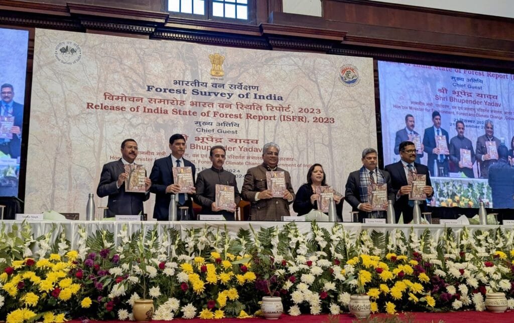 केंद्रीय मंत्री भूपेंद्र यादव ने भारत वन स्थिति रिपोर्ट 2023 जारी की