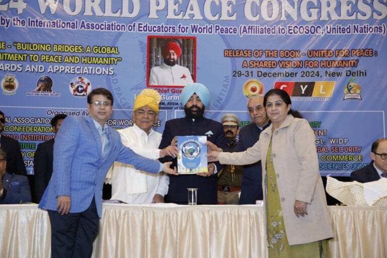 राज्यपाल ने 20वें विश्व शांति महासम्मेलन में किया प्रतिभाग राज्यपाल ने 20वें विश्व शांति महासम्मेलन में किया प्रतिभाग