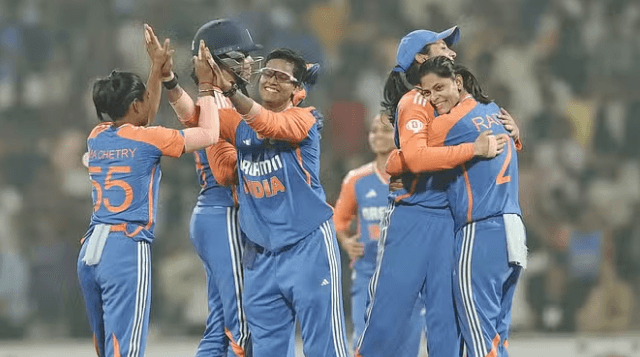 निर्णायक मैच में भारत की विंडीज पर 60 रन से जीत, 2-1 से सीरीज पर कब्जा जमाया निर्णायक मैच में भारत की विंडीज पर 60 रन से जीत, 2-1 से सीरीज पर कब्जा जमाया