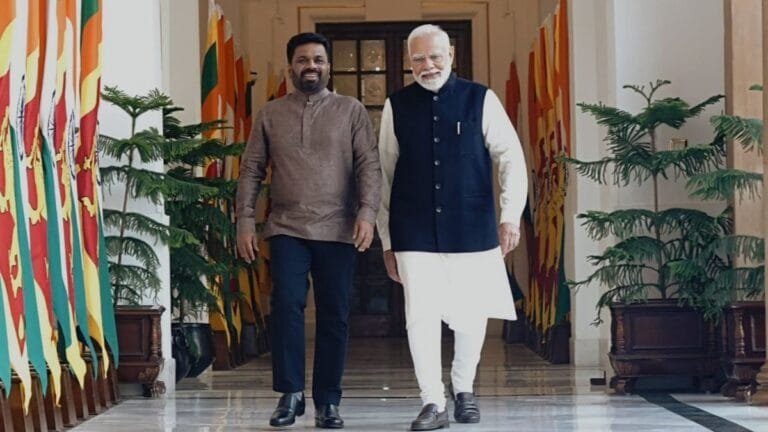 पीएम मोदी ने दिल्ली के हैदराबाद हाउस में श्रीलंकाई राष्ट्रपति दिसानायके से मुलाकात की | घड़ी पीएम मोदी ने दिल्ली के हैदराबाद हाउस में श्रीलंकाई राष्ट्रपति दिसानायके से मुलाकात की | घड़ी