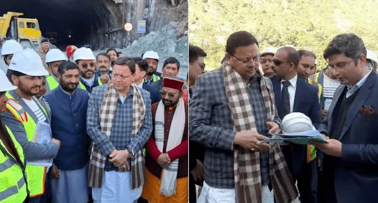 मुख्यमंत्री ने किया ऋषिकेश-कर्णप्रयाग रेल लाइन का निरीक्षण मुख्यमंत्री ने किया ऋषिकेश-कर्णप्रयाग रेल लाइन का निरीक्षण