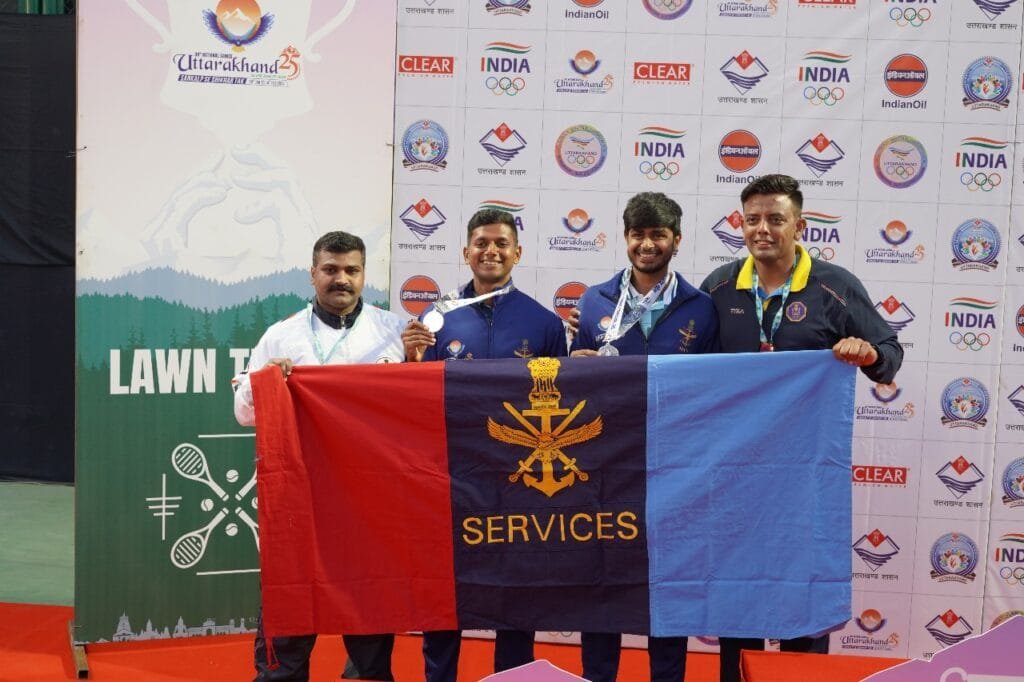 राष्ट्रीय खेल टेनिस फाइनलः इशक, वैदेही और लोहित-लक्ष्मी प्रभा ने जीते स्वर्ण पदक राष्ट्रीय खेल टेनिस फाइनलः इशक, वैदेही और लोहित-लक्ष्मी प्रभा ने जीते स्वर्ण पदक
