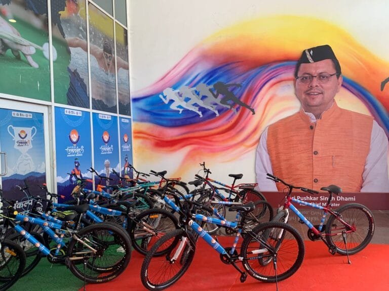 महाराणा प्रताप स्पोर्ट्स कॉम्प्लेक्स में साइकिल सुविधा से 38वें राष्ट्रीय खेल को मिलेगा नया आयाम महाराणा प्रताप स्पोर्ट्स कॉम्प्लेक्स में साइकिल सुविधा से 38वें राष्ट्रीय खेल को मिलेगा नया आयाम