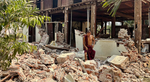 म्यांमार में भूकंप में मृतकों का आंकड़ा 1644 तक पहुंचा, 2000 से अधिक घायल; रेस्क्यू ऑपरेशन जारी म्यांमार में भूकंप में मृतकों का आंकड़ा 1644 तक पहुंचा, 2000 से अधिक घायल; रेस्क्यू ऑपरेशन जारी
