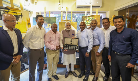श्रीलंका दौरे के दौरान पीएम मोदी ने श्रीलंकाई क्रिकेटरों से की मुलाकात, खेल को लेकर हुई चर्चा श्रीलंका दौरे के दौरान पीएम मोदी ने श्रीलंकाई क्रिकेटरों से की मुलाकात, खेल को लेकर हुई चर्चा