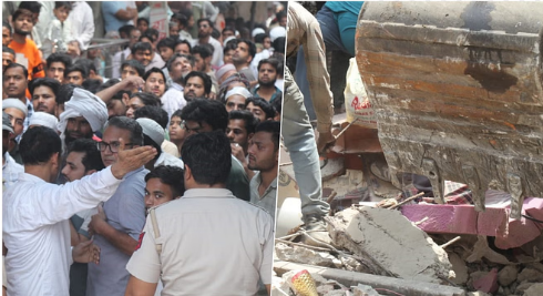 हादसे के बाद एक्शन में एमसीडी, सील होंगी 15 इमारतें; 638 बिल्डिंगों को भेजा नोटिस हादसे के बाद एक्शन में एमसीडी, सील होंगी 15 इमारतें; 638 बिल्डिंगों को भेजा नोटिस