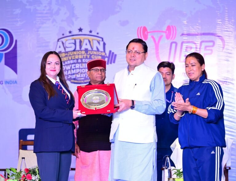 राज्य में स्पोर्ट्स लेगेसी प्लान होगा जल्द लागूः सीएम धामी राज्य में स्पोर्ट्स लेगेसी प्लान होगा जल्द लागूः सीएम धामी