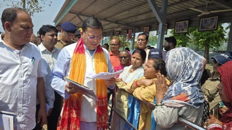 मुख्यमंत्री ने किया निर्माणाधाीन मां पूर्णागिरी मंदिर का स्थलीय निरीक्षण, सुनी जनसमस्याएं मुख्यमंत्री ने किया निर्माणाधाीन मां पूर्णागिरी मंदिर का स्थलीय निरीक्षण, सुनी जनसमस्याएं