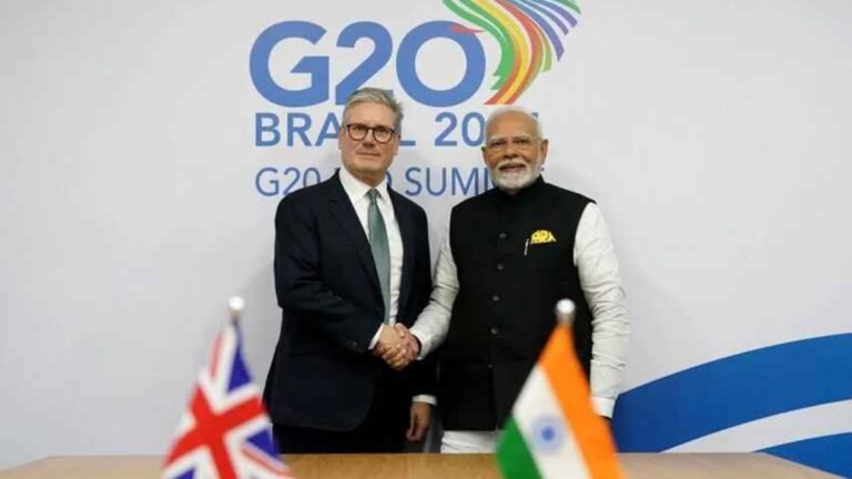 भारत-यूके साइन ऐतिहासिक मुक्त व्यापार समझौता, पीएम मोदी कहते हैं भारत-यूके साइन ऐतिहासिक मुक्त व्यापार समझौता, पीएम मोदी कहते हैं