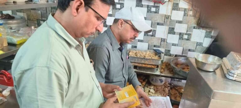 FDA का बड़ा एक्शन! कोर्ट कैंटीन से ढाबों तक छापेमारी, कई प्रतिष्ठानों को नोटिस